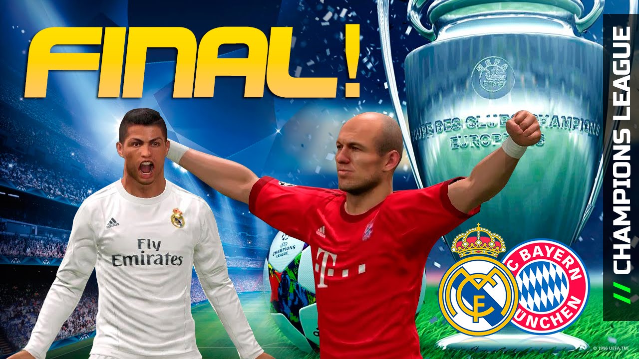 TTB PES 2016 Champions League Final Real Madrid Vs Bayern