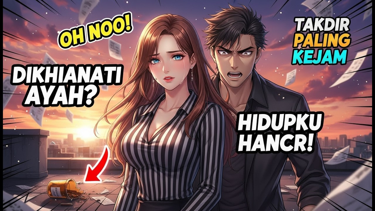 🔥 Ringkasan Komik: Gadis Jenius Diracuni Ayah, Raja Sekolah Jadi Penyelamat Hidupnya