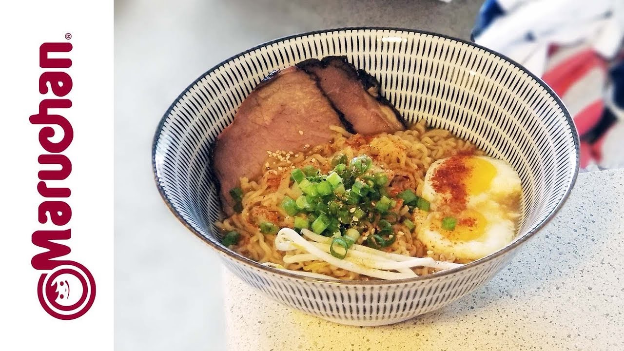 Maruchan Texas Beef Ramen Noodle Soup Instant Noodle Recipe Time EP 