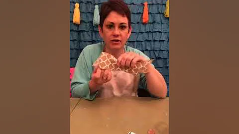 For Jennifer Kantner Edminson how to make the bow....