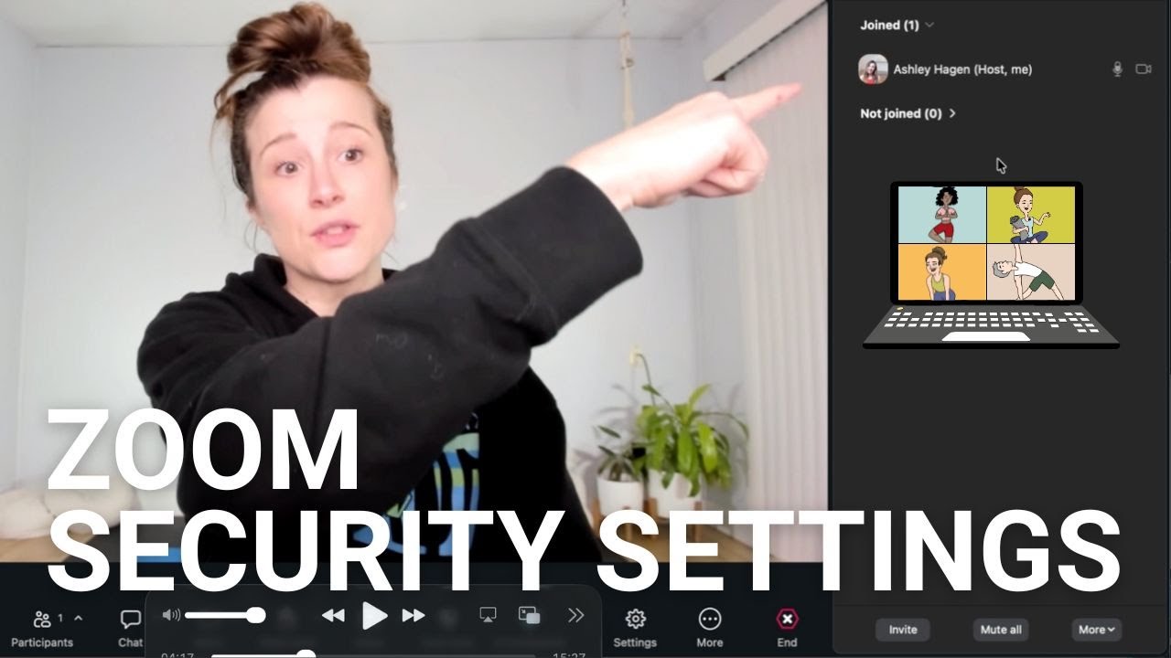 Настройки безопасности Zoom для преподавателей йоги и фитнес-профессионалов