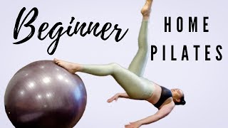 Beginner Pilates & Stability Ball Workout | Yasmin Scott