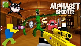 Alphabet Shooter Survival FPS - Android Gameplay FHD screenshot 2