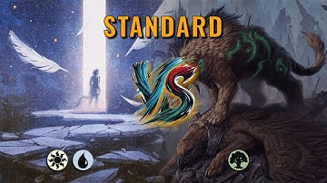 MTG Standard - Azorius Midrange by DamienF16 VS Mono Green Aggro by GlennSchwifty