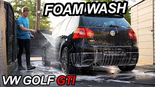 VW Golf 5 GTI Foam Wash | Exterior Auto Detailing