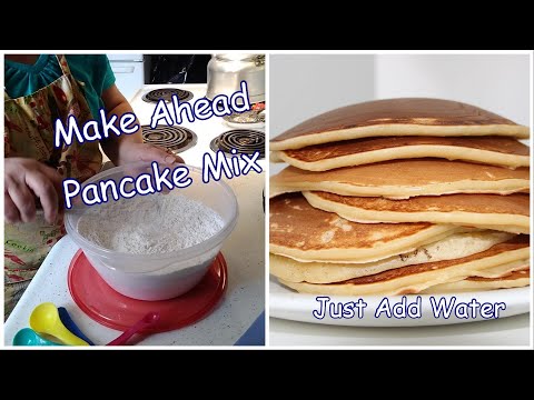 Dry Waffle Mix Recipe Just Add Water