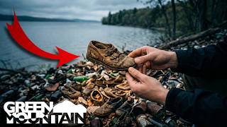 Strange Pile of Children’s Shoes Found Lakeside…