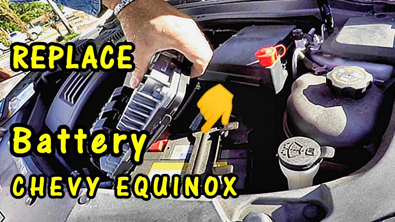 How to Replace a Battery 2010 to 2017 Chevrolet Equinox - YouTube