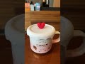Red Heart Silicone Cup Lid Cover Topper for Coffee Mug, Tea Cup, Glasses – Starbucks Accessories