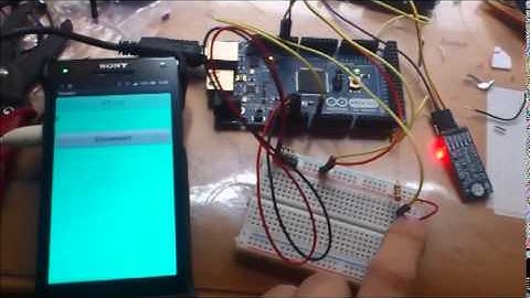 Using button(Arduino) to control phone