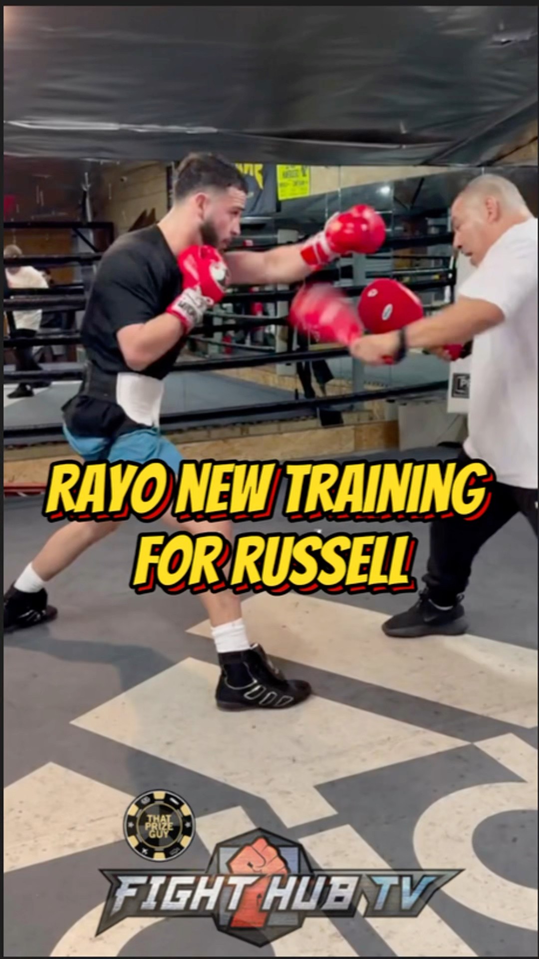 Rayo UNLEASHES SHARP COMBOS in NEW TRAINING ahead of Russell matchup!