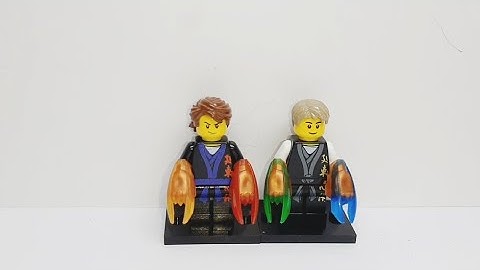 lego ninjago Young Garmadon Wu Minifigure custom
