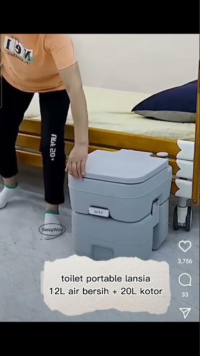 toilet lansia orang tua portable