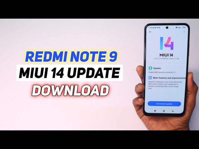 Redmi Note 9, Redmi 9 and POCO M3 MIUI 14 update is getting ready!  [Updated: 03 March 2023] 