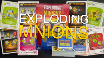 EXPLODING MINIONS l UNBOXING