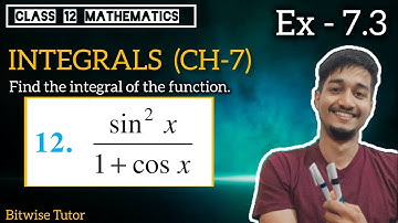 Class 12 Ex 7.3 Q12 Maths | Ex 7.3 Class 12 Math q12 | ex 7.3 Q12 Class 12 Maths | Integrals