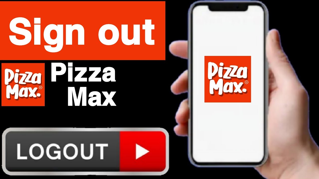 How to sign out pizza max account||Sign out pizza max account||Pizza max account logout||Unique tech