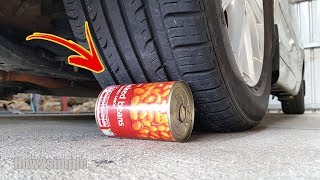 Car Vs Beans Experiment 17 Slowmo 车Vs豆