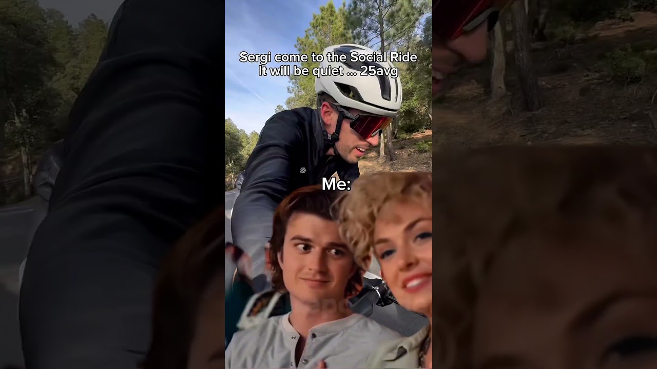 A quiet Social Ride? 😳 i don’t trust u 🫠 #viral #viralshorts #cycling #humor