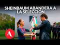 Sheinbaum abandera a la Selección Mexicana para el Mundial 2026