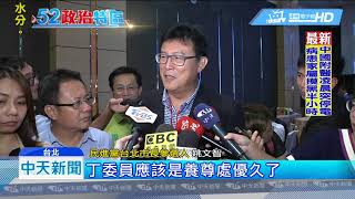 20180814中天新聞　單身獨居失業男易犯罪？　丁守中：衛福部數據