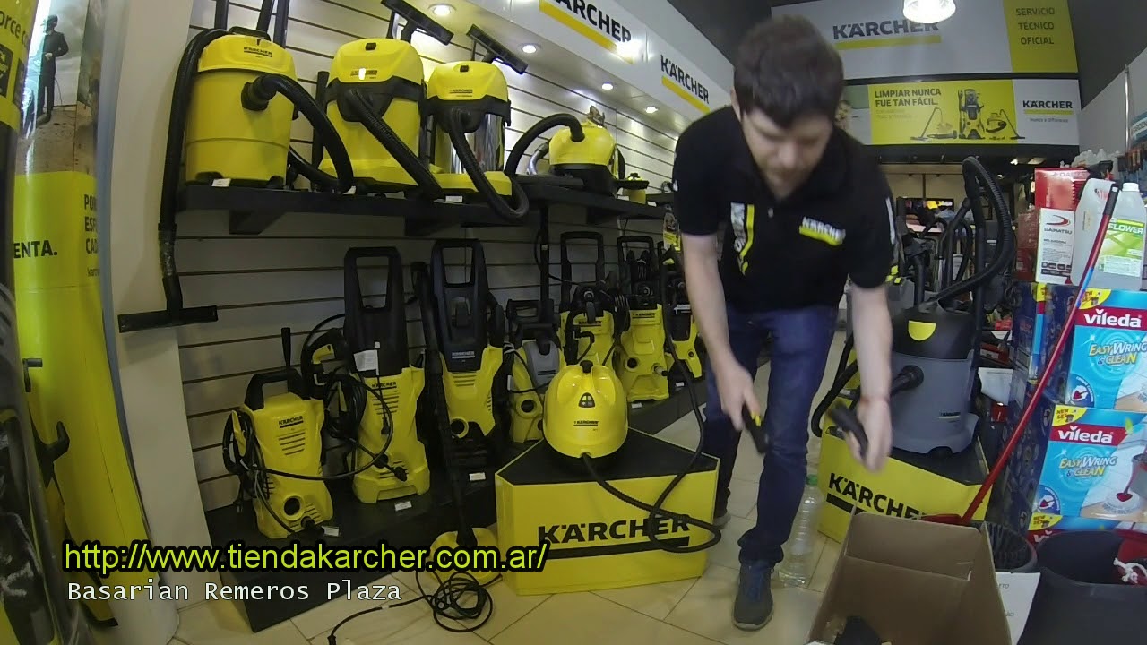 Primeros pasos Vaporera karcher SC2 Steam cleaner YouTube