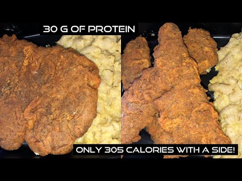 high-protein-vegan-meal-*country-fried-steak-/-tenders*