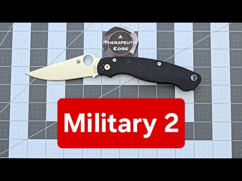 An updated classic! Spyderco Military 2      @SpydercoKnivesOfficial    