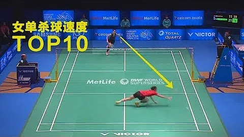 Badminton women's single fastest smashs TOP10 - 天天要聞