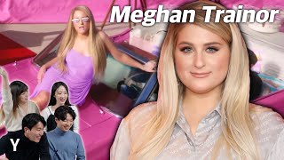 Korean Guy&Girl React To 'Meghan Trainor' MV for the first time | Y