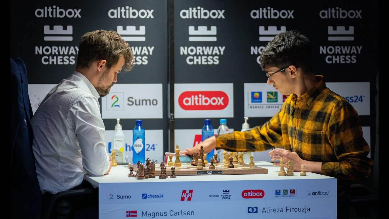 Alireza Firouzja vs Magnus Carlsen - World Blitz 2019, By ‎Magnus Games‎