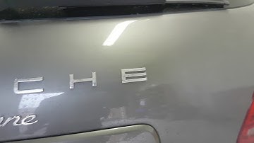 Retro fit Oem fit backup camera reverse camera Porsche cayenne to the original screen