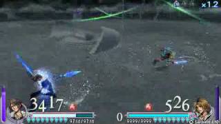 Dissidia Final Fantasy: Squall Leonhart vs Tidus (Level 105) Perfect win
