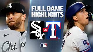 WHITE SOX vs. RANGERS: Official Full Game Highlights (July 22) | 2026 MLB Season