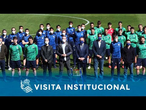 ACTO | Reconocimiento de las instituciones a los campeones | Copa del Rey | Real Sociedad