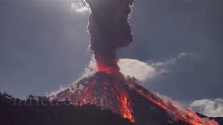 Reventador volcanic activity in realtime