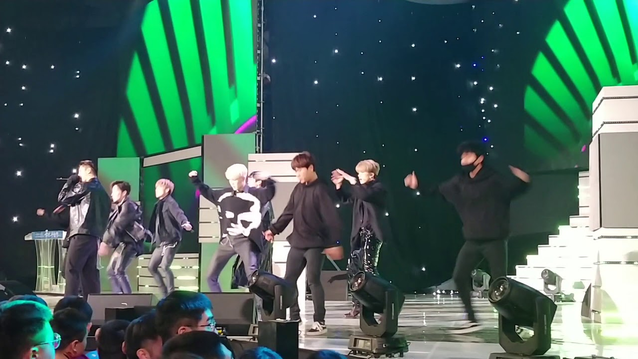 KBS 2018 평창동계올림픽 G50 특집생방송 BAP - hands up 직캠