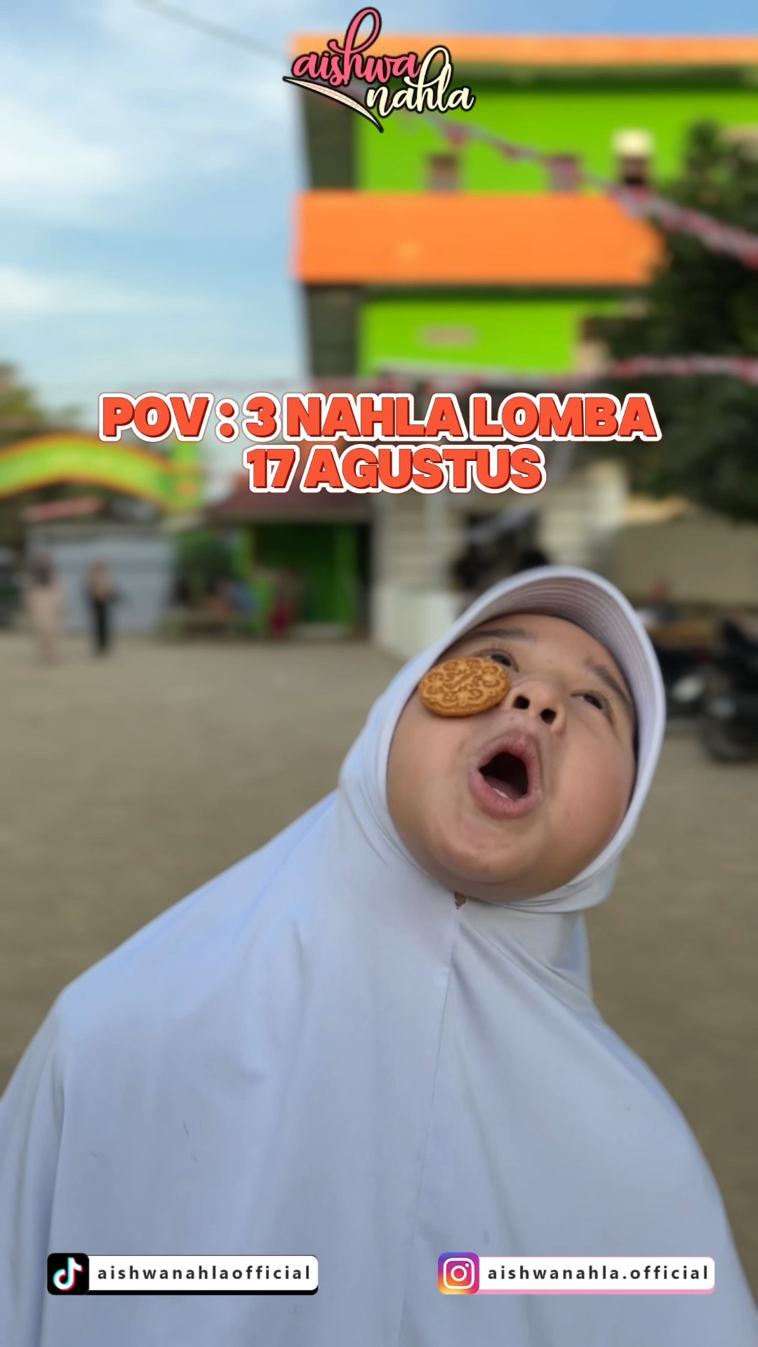 LUCUNYA 3 NAHLA 17 AGUSTUS LOMBA MAKAN ROTI
