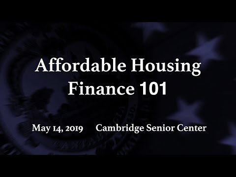 Affordable Housing Finance 101