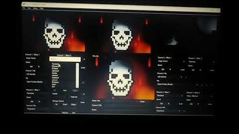 Escenas para fiestas de Halloween, disfraces y día de muertos. Jinx, LedEdit.