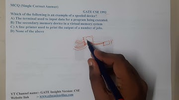 GATE CSE 1992