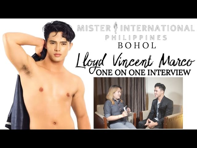 Mister International Philippines 2023 Bohol - Lloyd Vincent Marco (One On One Interview) class=
