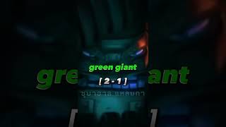 Scarlet King Vs Green Giant