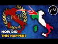 How latin became italian 