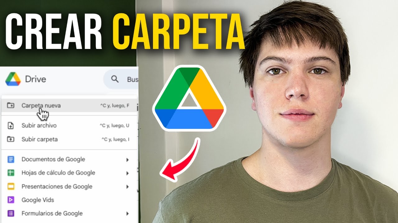 Como CREAR una CARPETA en Google Drive - Paso a Paso - YouTube