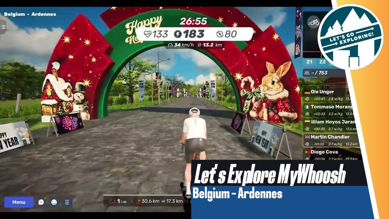 ARDENNES CLASSIC: Can I Survive the Belgian Bergs? 🇧🇪 MyWhoosh Climbing