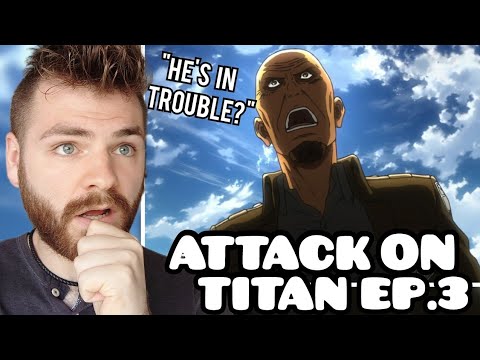 EREN FAILED?! | ATTACK ON TITAN EPISODE 3 | Non Anime Fan! | REACTION