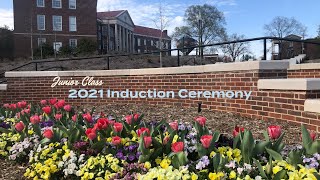 2021 School of Education Spring Induction Ceremony:  Junior Class