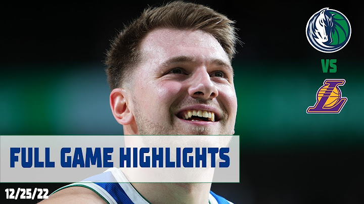 Luka Doncic (32 points) Highlights vs. LA Lakers