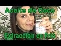 Como hacer aceite de coco casero Extracción en frio !